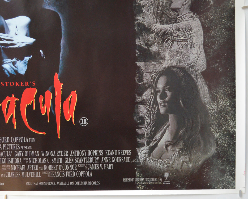 BRAM STOKER’S DRACULA (Bottom Right) Cinema Quad Movie Poster 