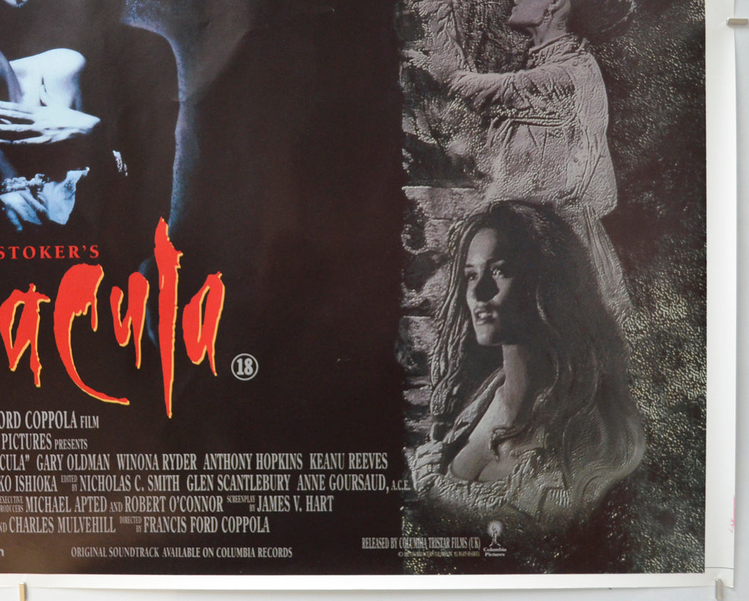 BRAM STOKER’S DRACULA (Bottom Right) Cinema Quad Movie Poster 