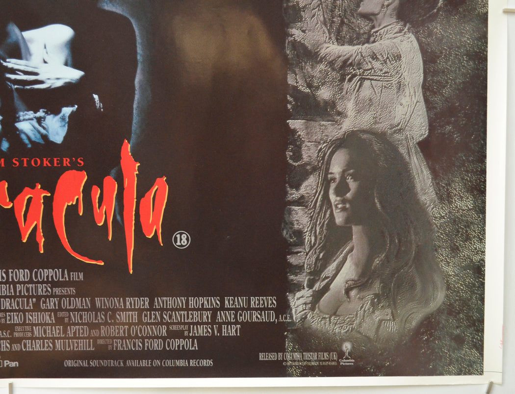 BRAM STOKER’S DRACULA (Bottom Right) Cinema Quad Movie Poster 