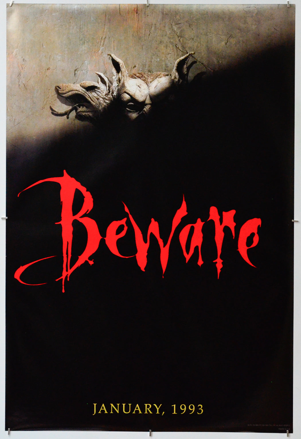 Bram Stoker's Dracula - Original One Sheet Poster - Film Poster - Movie Poster 