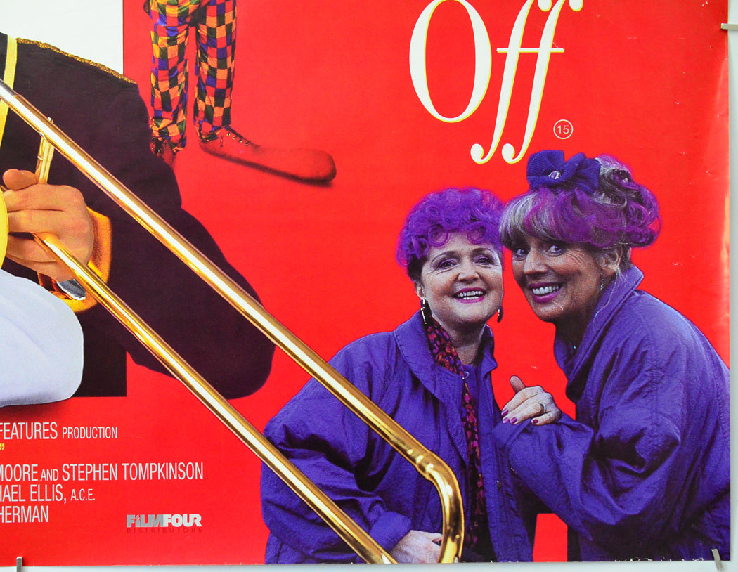 Brassed Off (Bottom Right) Cinema Quad Movie Poster 