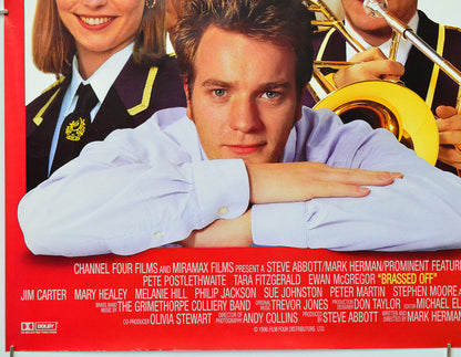 Brassed Off (Bottom Left) Cinema Quad Movie Poster 