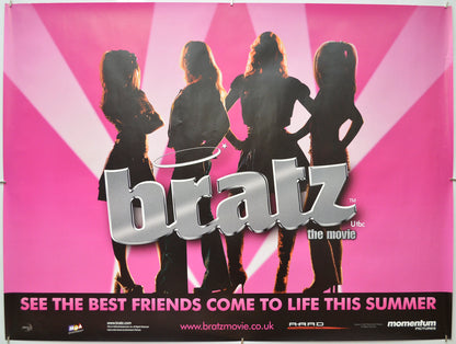 Bratz (Teaser / Advance Version) Original Quad Poster - Film Poster - Movie Poster