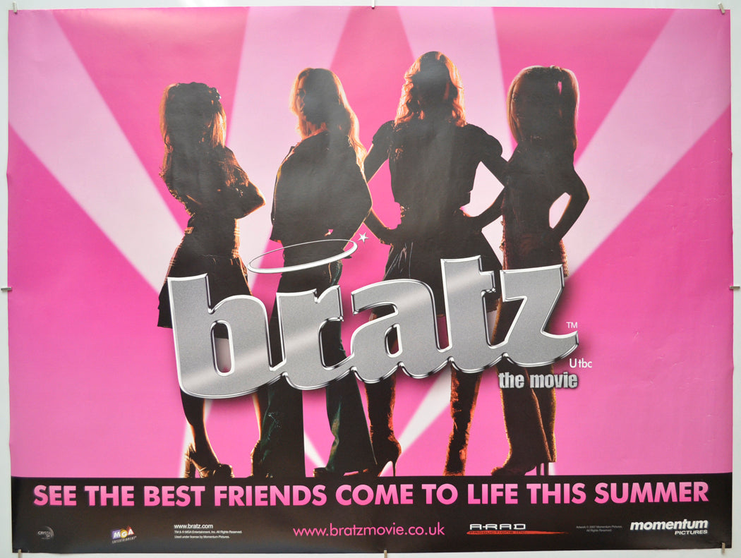 Bratz (Teaser / Advance Version) Original Quad Poster - Film Poster - Movie Poster