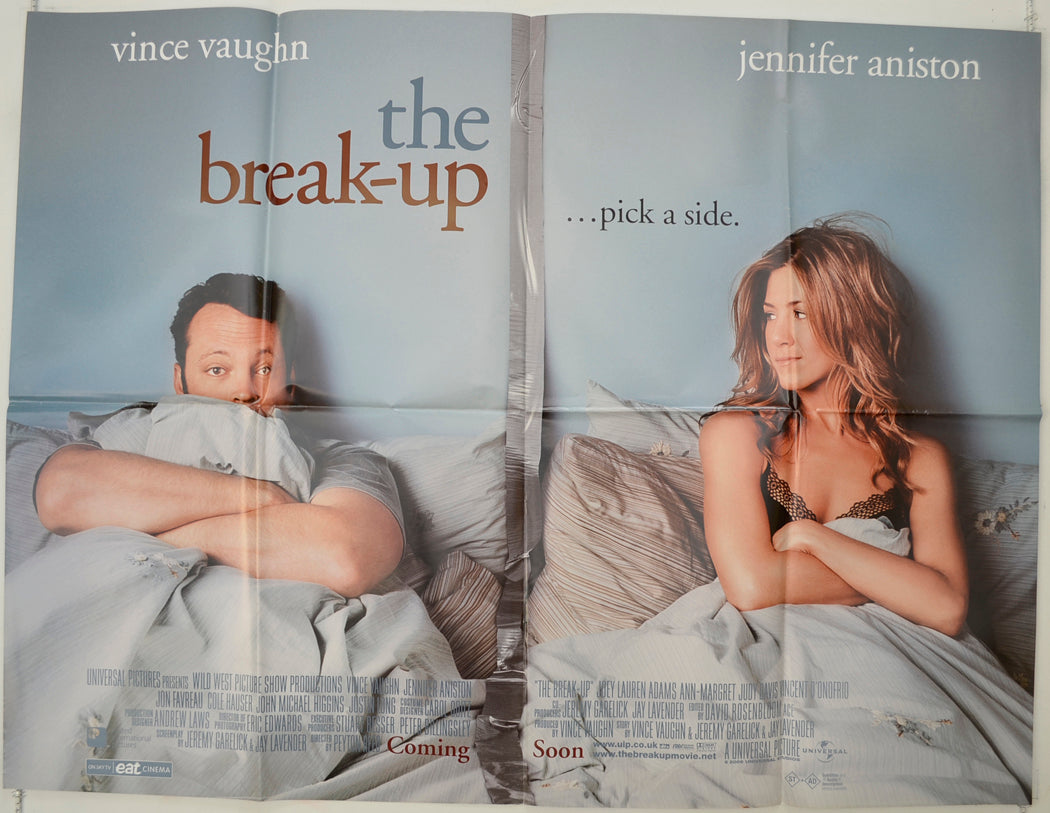 The Break-Up   Original Quad Poster - Film Poster - Movie Poster 