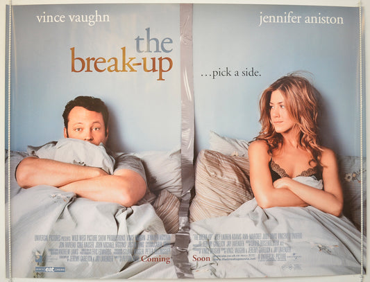 The Break-Up  Original British Quad Poster - Film Poster - Movie Poster 