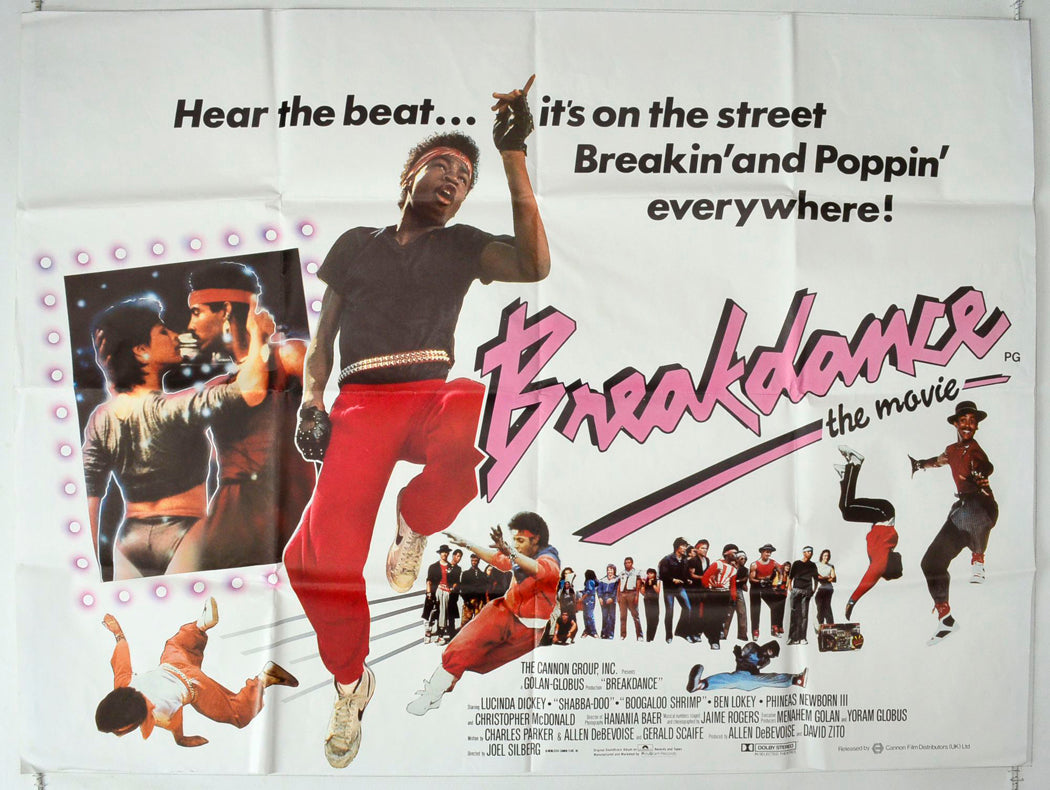 Breakdance : The Movie Original British Quad Poster - Movie Poster