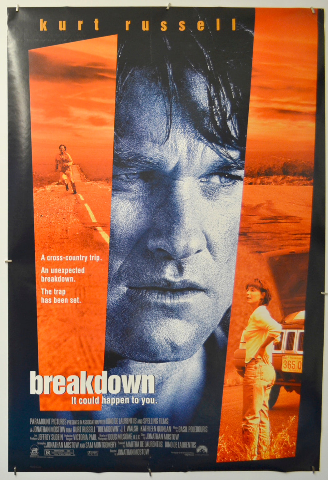 Breakdown  Original One Sheet Poster - Film Poster - Movie Poster