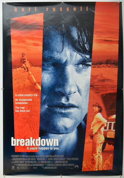 Breakdown Original One Sheet Poster - Film Poster - Movie Poster