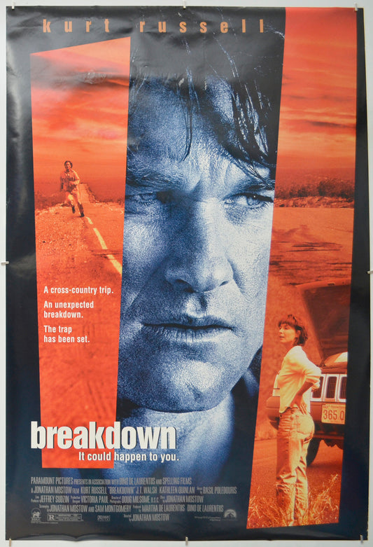 Breakdown Original One Sheet Poster - Film Poster - Movie Poster