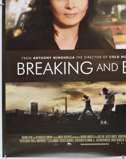 BREAKING AND ENTERING (Bottom Left) Cinema One Sheet Movie Poster 