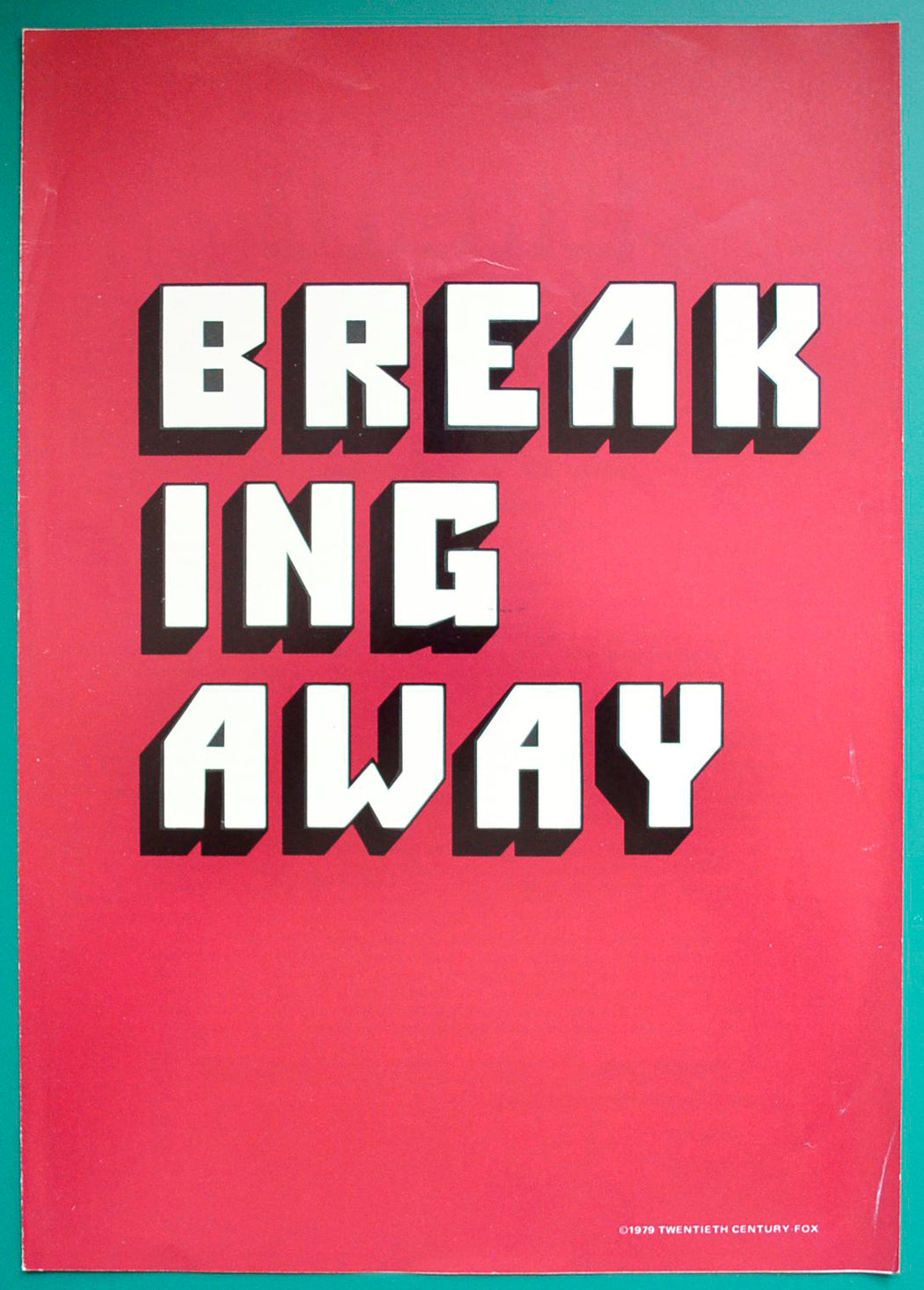 Breaking Away - Synopsis - Front