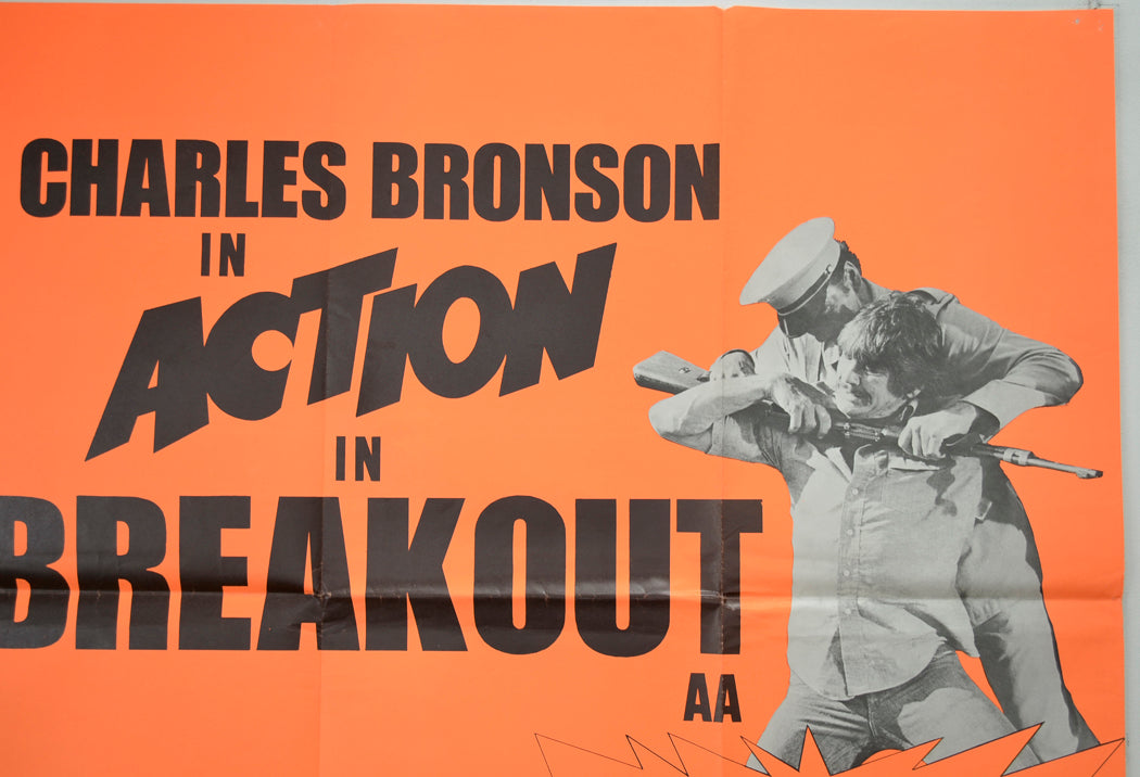 BREAKOUT (Top Right) Cinema Quad Movie Poster 