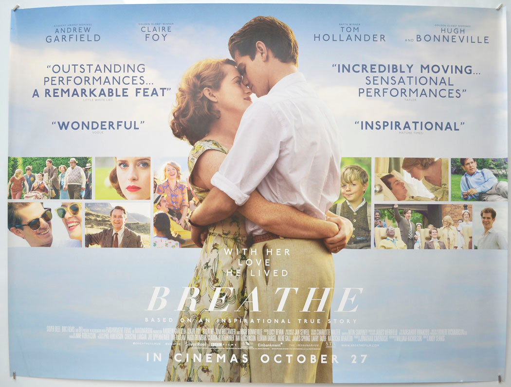 Breathe  Original Quad Poster - Film Poster - Movie Poster