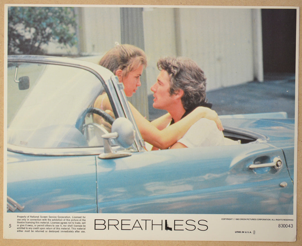 Breathless Original Colour Front Of House Still / 8x10 Lobby Card 