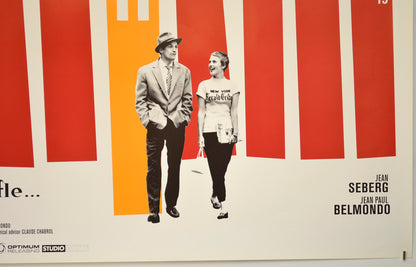 BREATHLESS (Bottom Right) Cinema Quad Movie Poster 