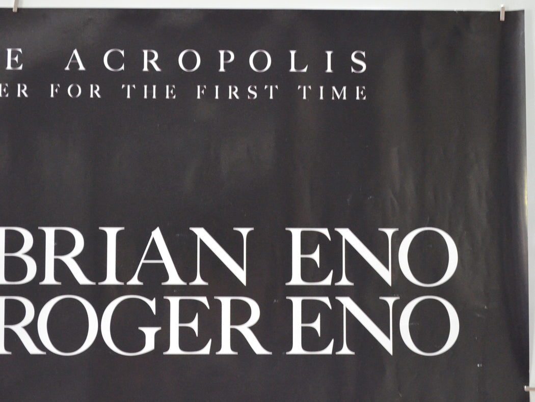 BRIAN AND ROGER ENO LIVE AT THE ACROPOLIS (Top Right) Cinema Quad Movie Poster 