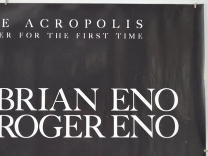 BRIAN AND ROGER ENO LIVE AT THE ACROPOLIS (Top Right) Cinema Quad Movie Poster 