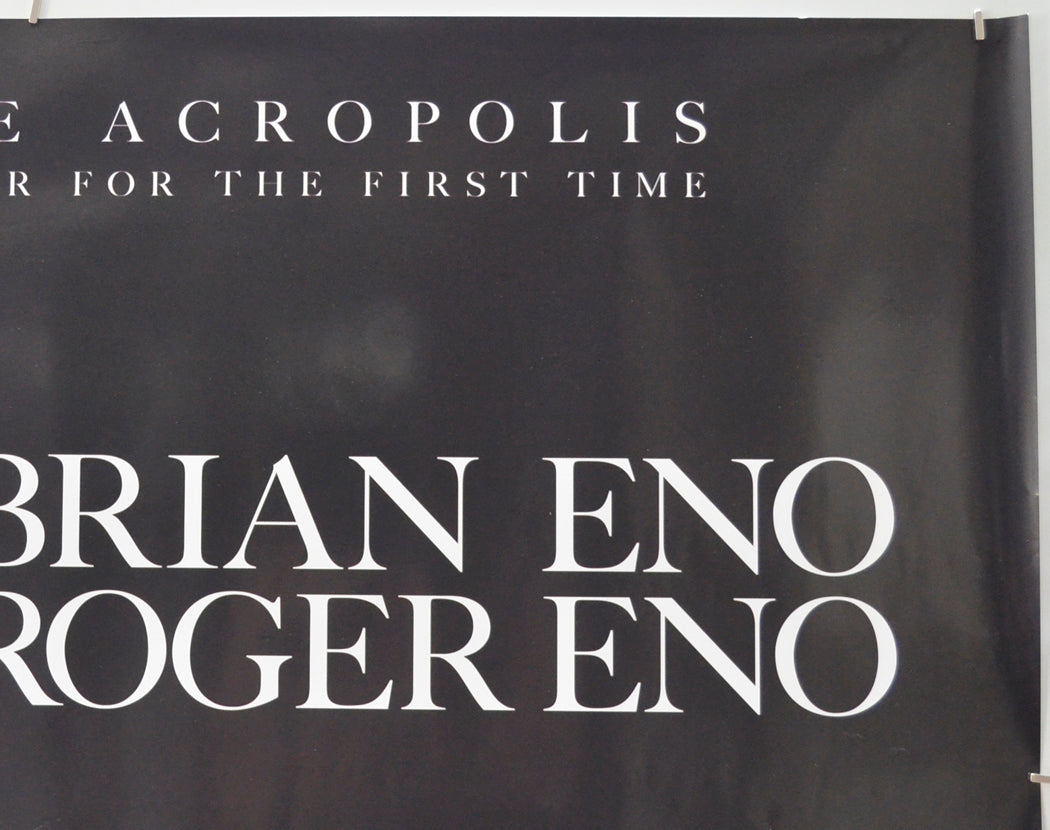 BRIAN AND ROGER ENO LIVE AT THE ACROPOLIS (Top Right) Cinema Quad Movie Poster 