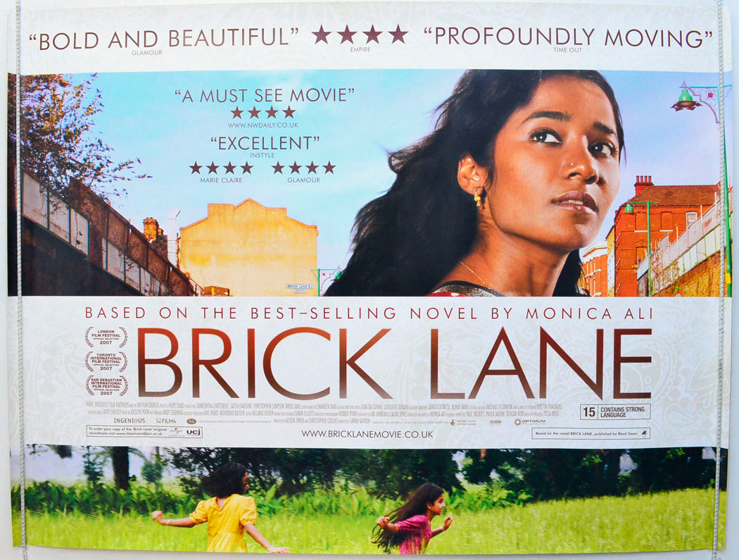 Brick Lane Original British Quad Poster - Film Poster - Movie Poster 