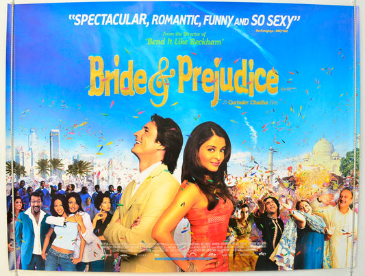 Bride And Prejudice  Original British Quad Poster - Film Poster - Movie Poster