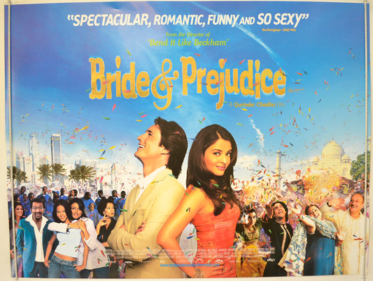 Bride And Prejudice  Original Quad Poster - Film Poster - Movie Poster