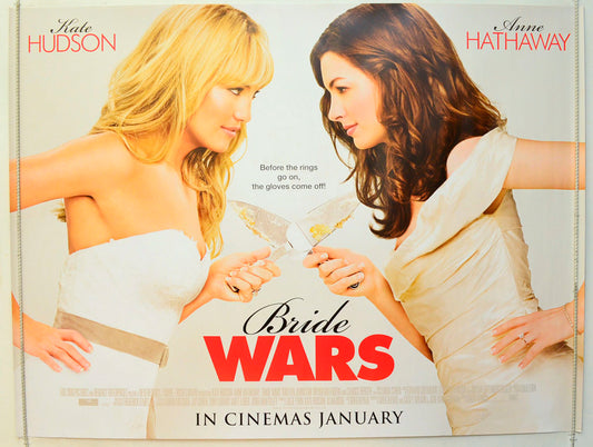 Bride Wars  Original British Quad Poster - Film Poster - Movie Poster