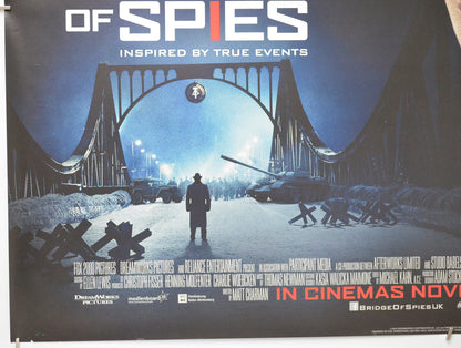 Bridge Of Spies (Bottom Left) Cinema Quad Movie Poster 