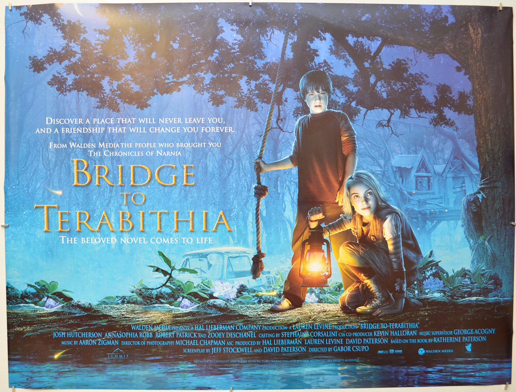 Bridge To Bridge To Terabithia Poster