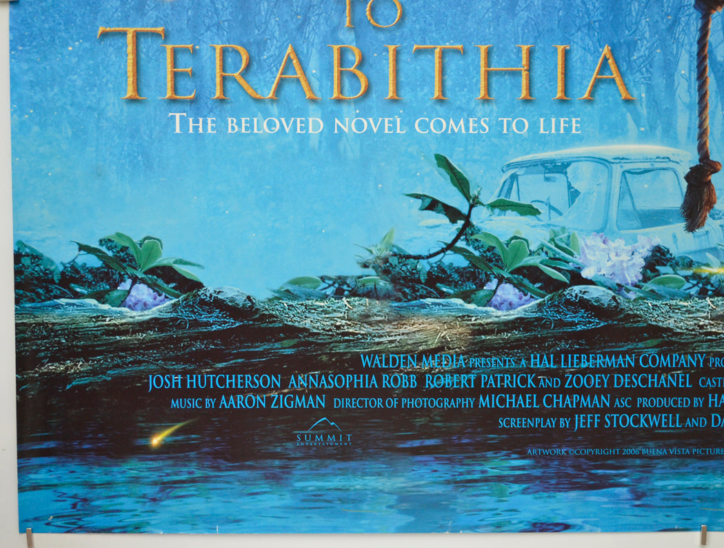 THE BRIDGE TO TERABITHIA (Bottom Left) Cinema Quad Movie Poster 