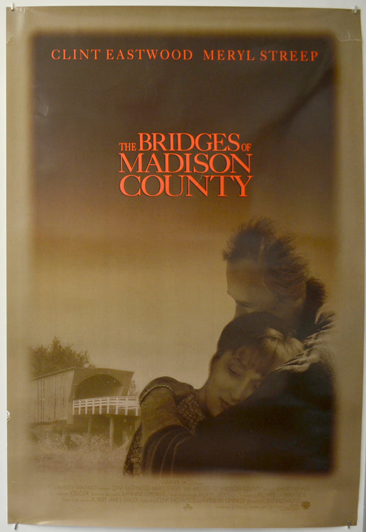 The Bridges Of Madison County  Original One Sheet Poster - Film Poster - Movie Poster