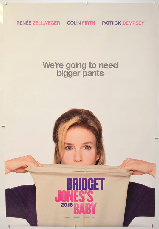 Bridget Jones's Baby (Teaser / Advance Version)  Original One Sheet Poster - Film Poster - Movie Poster