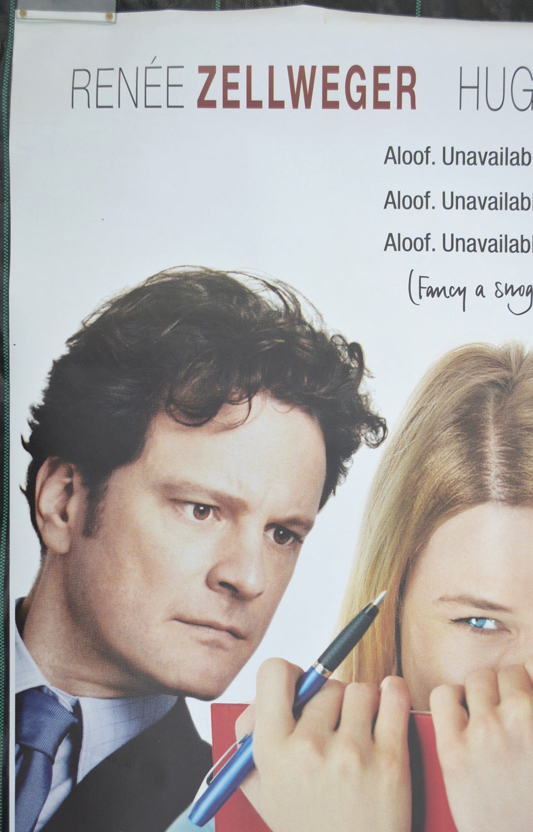 BRIDGET JONES’S DIARY (Top Left) Cinema Bus Stop Movie Poster 