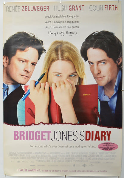 Bridget Jones’s Diary Original One Sheet Poster - Film Poster - Movie Poster