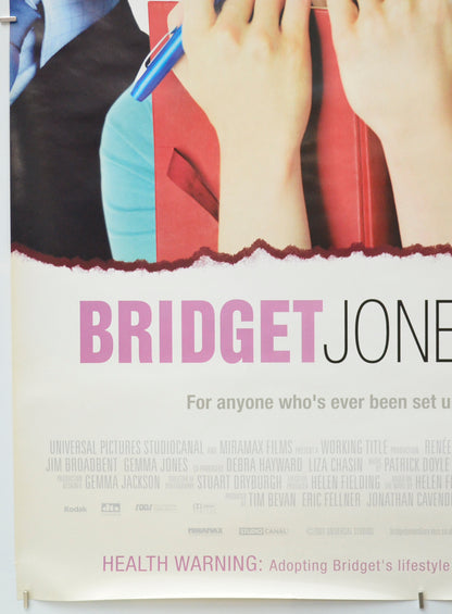 BRIDGET JONES’S DIARY (Bottom Left) Cinema One Sheet Movie Poster 