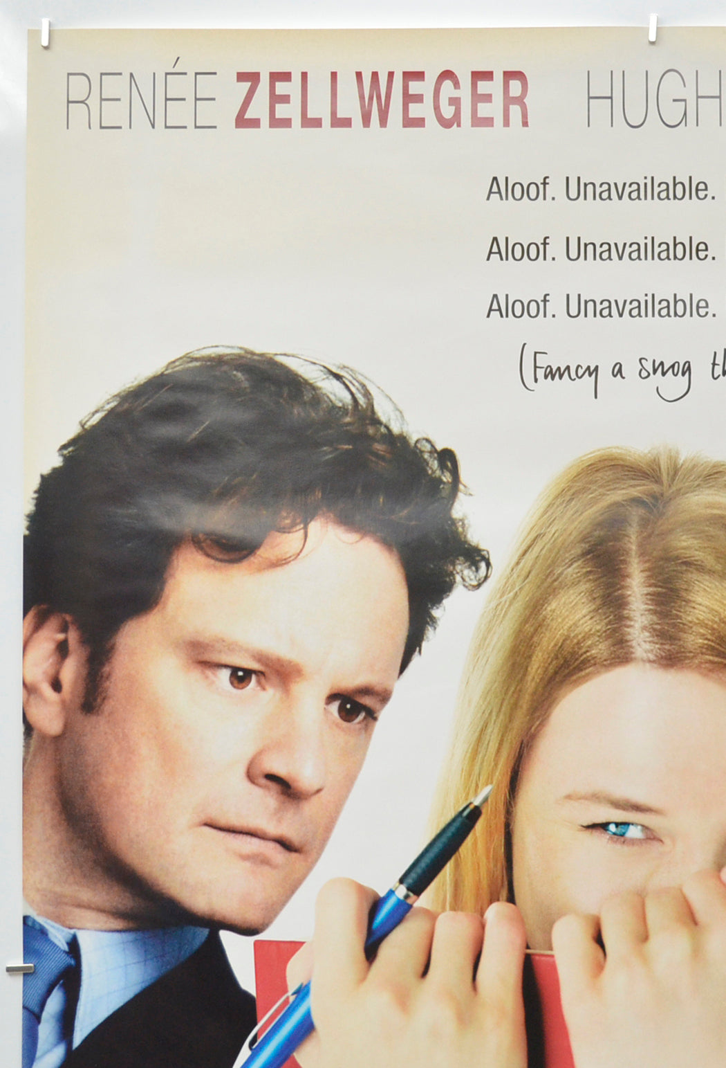 BRIDGET JONES’S DIARY (Top Left) Cinema One Sheet Movie Poster 