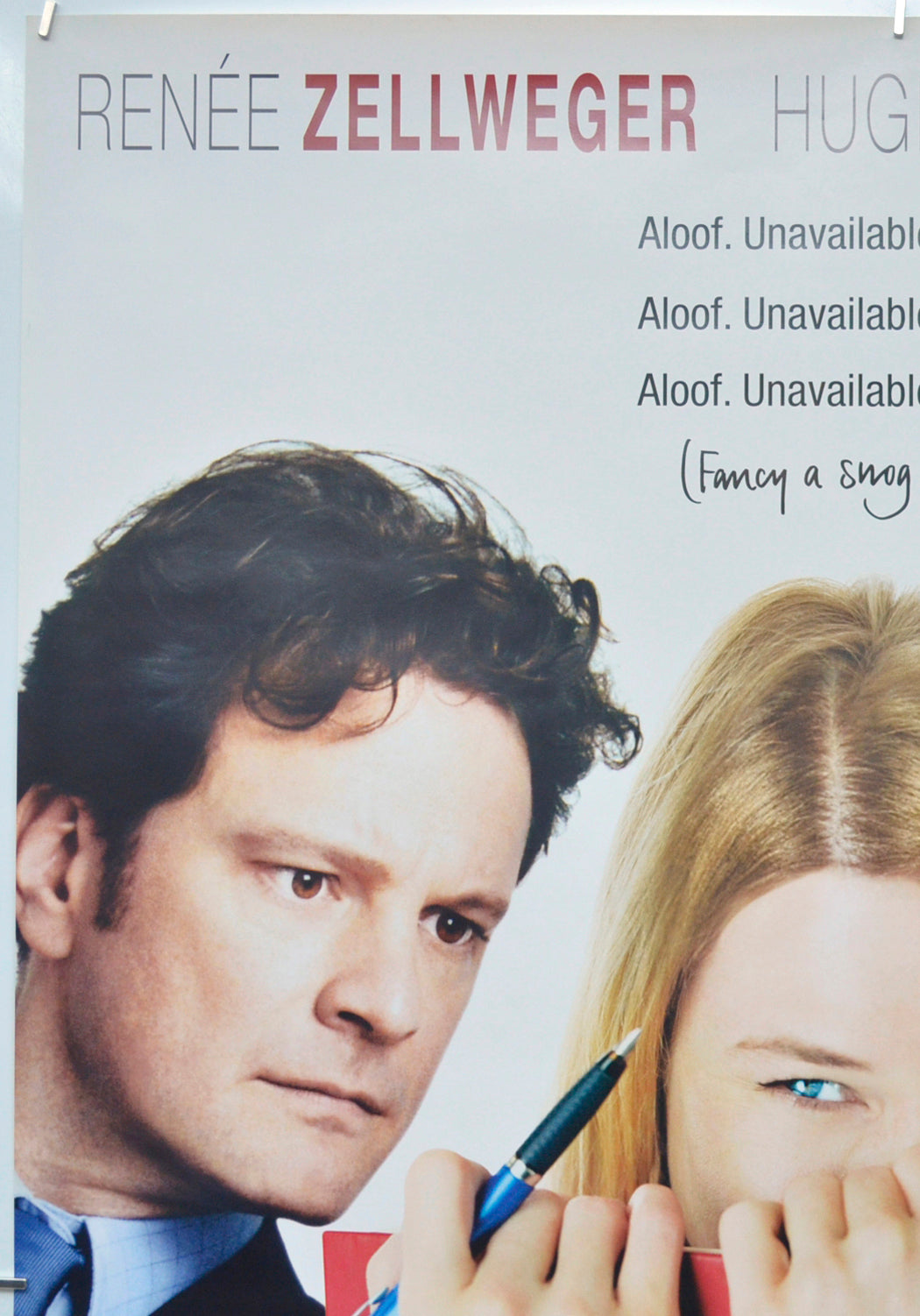 BRIDGET JONES’S DIARY (Top Left) Cinema One Sheet Movie Poster 