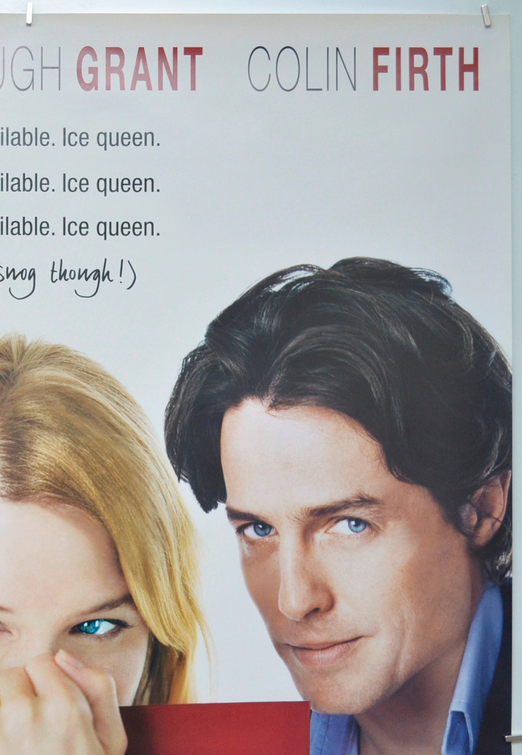 BRIDGET JONES’S DIARY (Top Right) Cinema One Sheet Movie Poster 