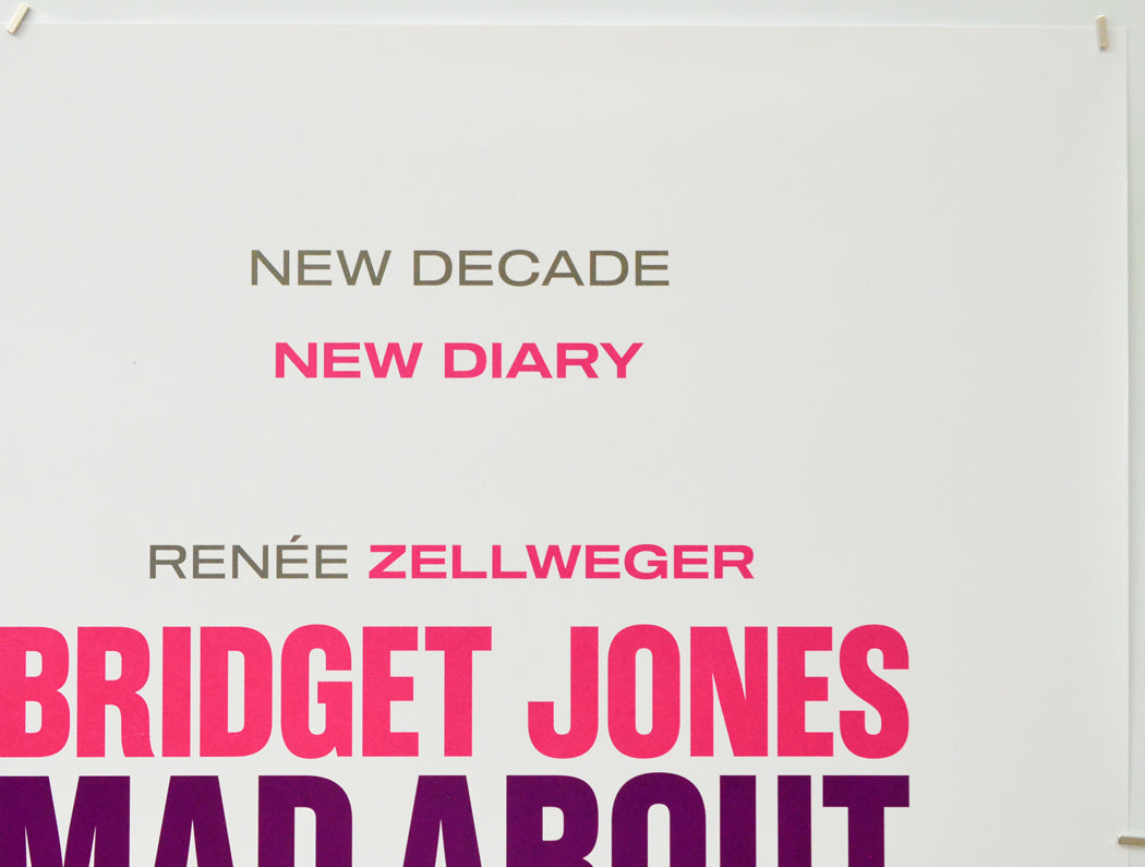 Bridget Jones: Mad About The Boy (Top Right) Cinema Quad Movie Poster 