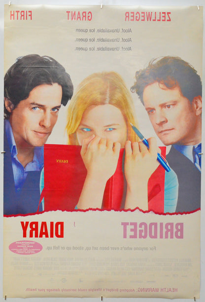 Bridget Jones’s Diary (Back) Cinema One Sheet Movie Poster 
