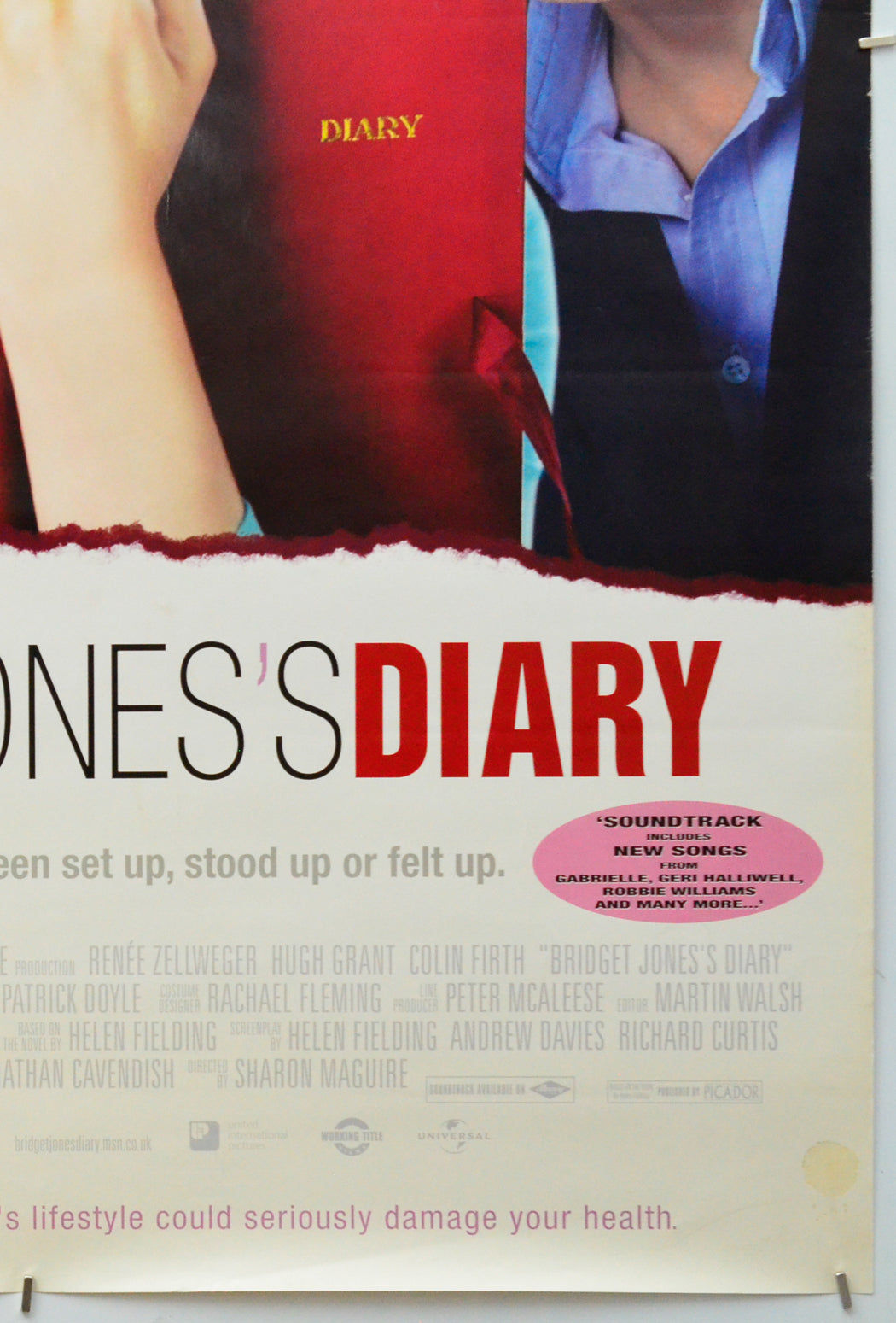 Bridget Jones’s Diary (Bottom Right) Cinema One Sheet Movie Poster 
