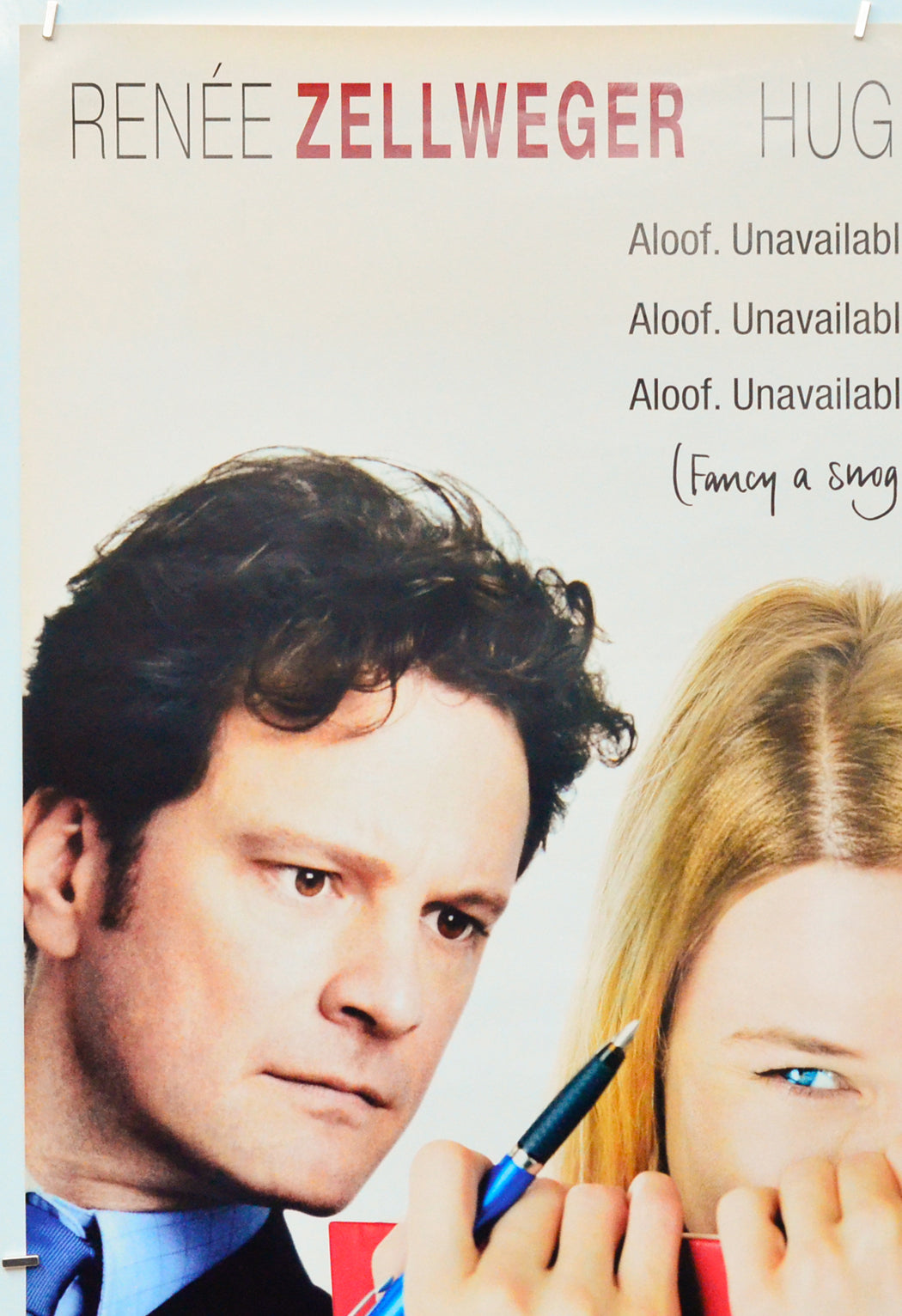 Bridget Jones’s Diary (Top Left) Cinema One Sheet Movie Poster 