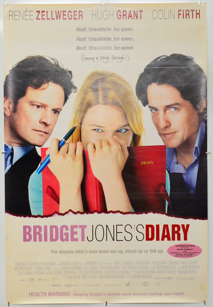 Bridget Jones’s Diary - Original One Sheet Poster - Film Poster - Movie Poster 