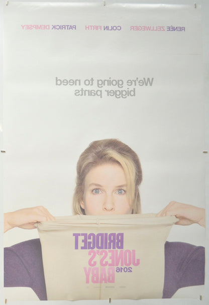 Bridget Jones's Baby (Back) Cinema One Sheet Movie Poster 