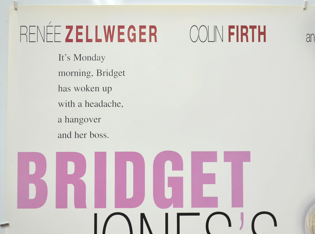 BRIDGET JONES’S DIARY (Top Left) Cinema Quad Movie Poster 