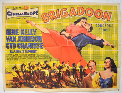 Brigadoon  Original Quad Poster - Film Poster - Movie Poster