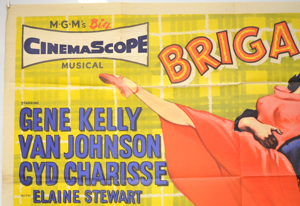 BRIGADOON (Top Left) Cinema Quad Movie Poster 