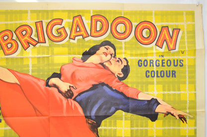 BRIGADOON (Top Right) Cinema Quad Movie Poster 