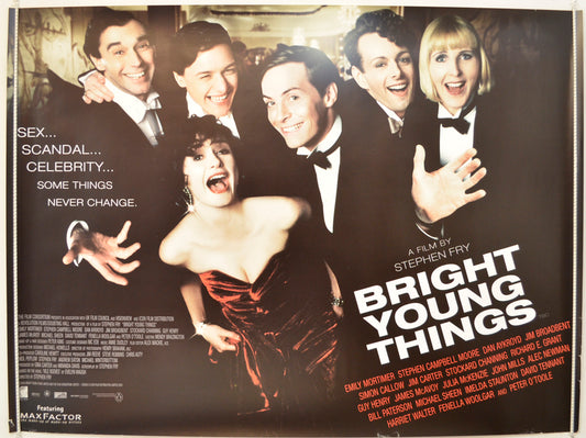 Bright Young Things  Original Quad Poster - Film Poster - Movie Poster