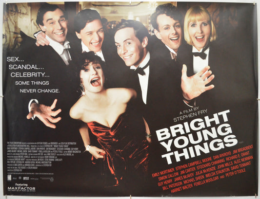 Bright Young Things Original Quad Poster - Film Poster - Movie Poster